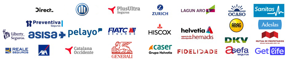 Logos compañías de seguros